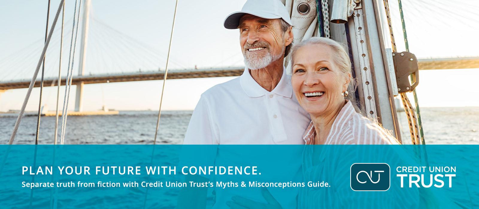 older couple on a sailboat together